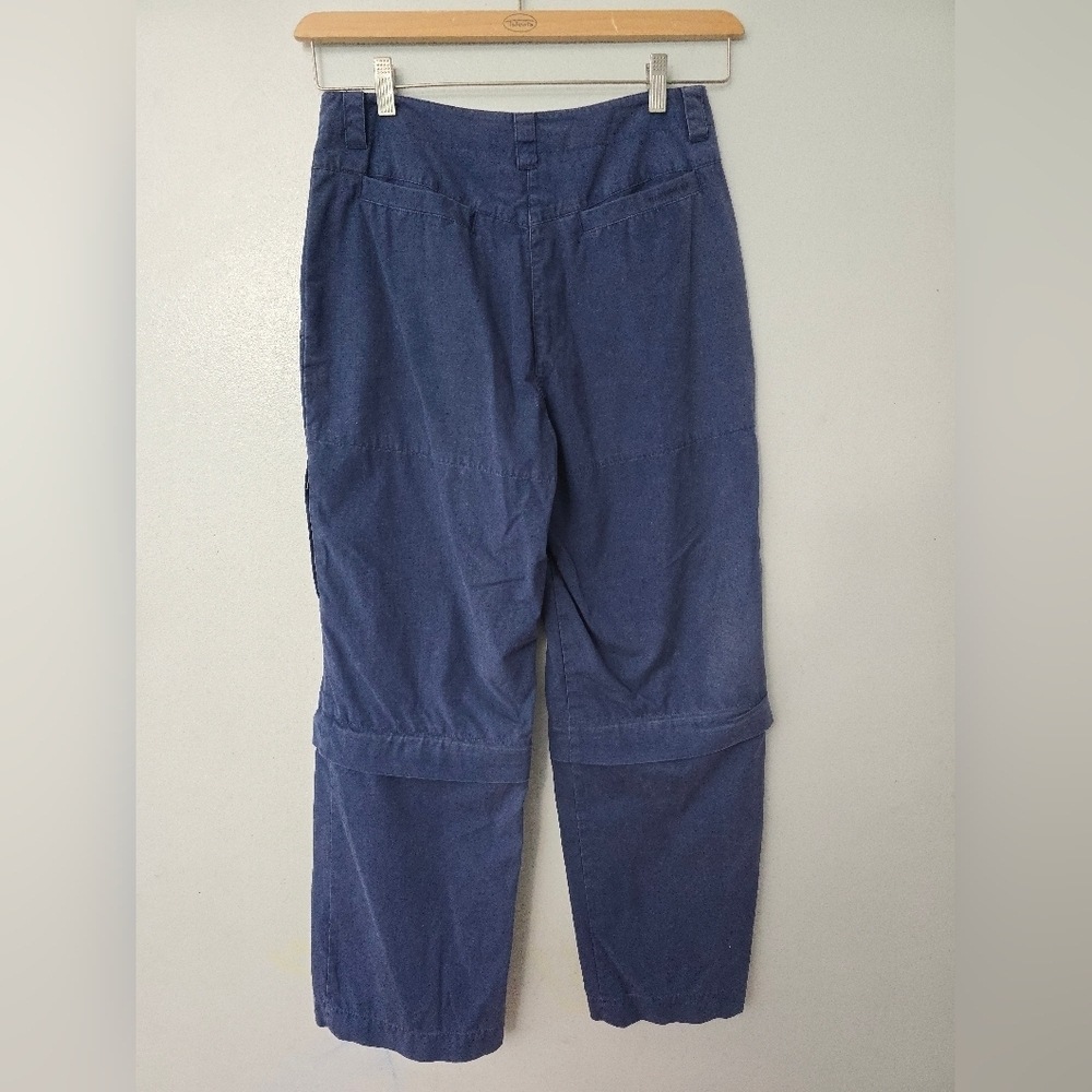 Lauren Ralph Lauren Women's Convertible Zip Off Cargo Pants Rip Stop  8 *read - Picture 7 of 13